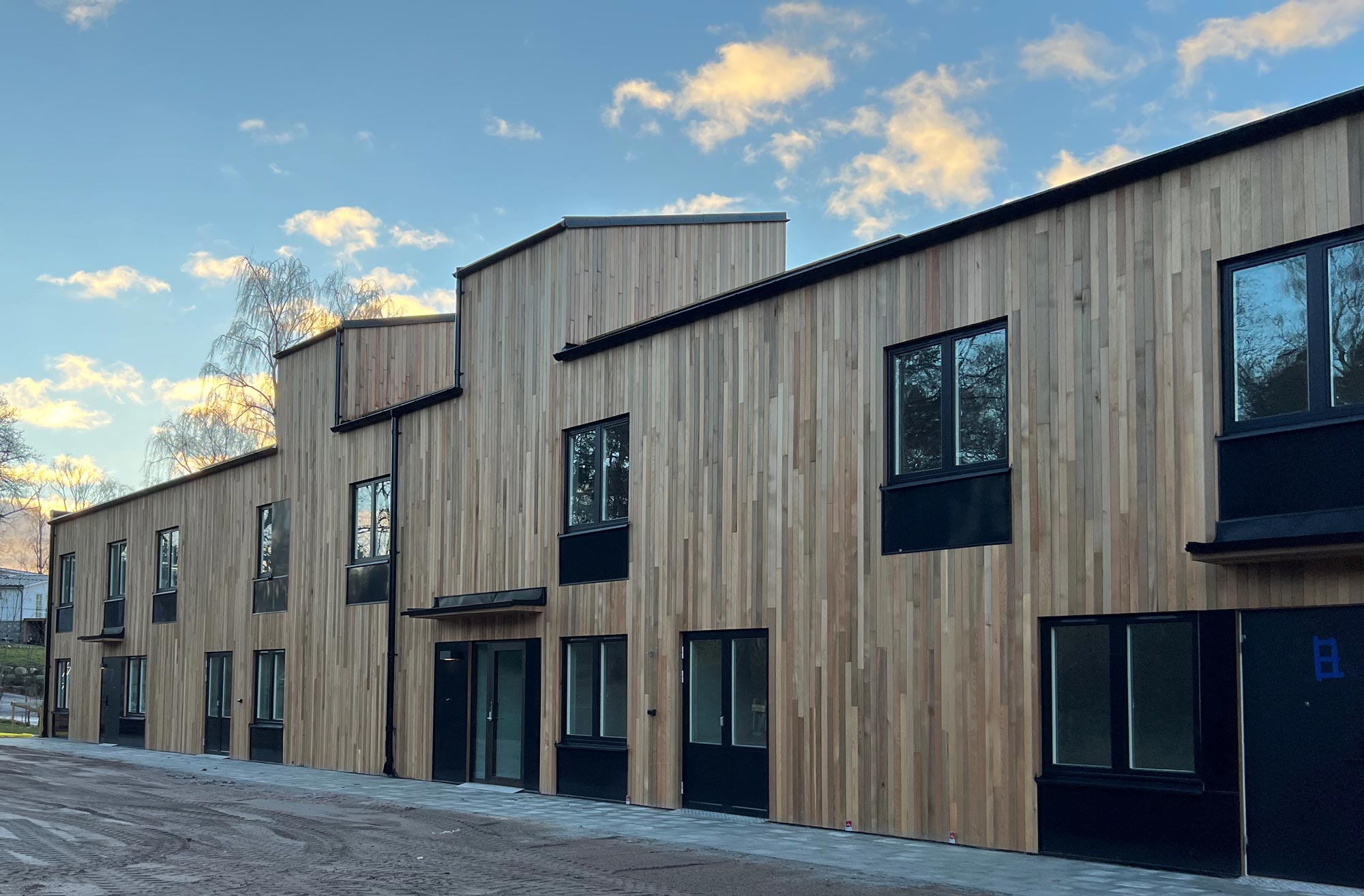 Nybyggnation av flerfamiljshus