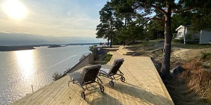 Naturanpassat altanbygge - Ingarö
