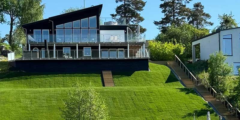 Anläggning gräsmatta - Ekerö