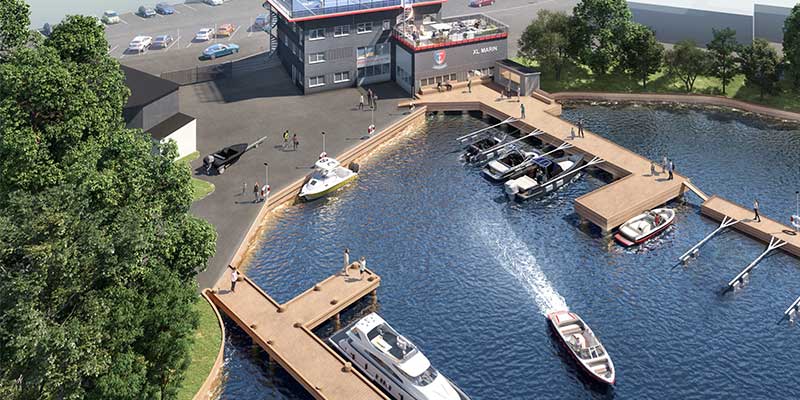 Renovering av Vårby hamn och marina